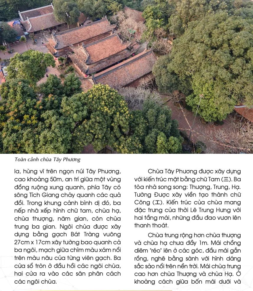 Chùa Tây Phương - Đệ nhất cổ tự giữa lòng Thủ đô