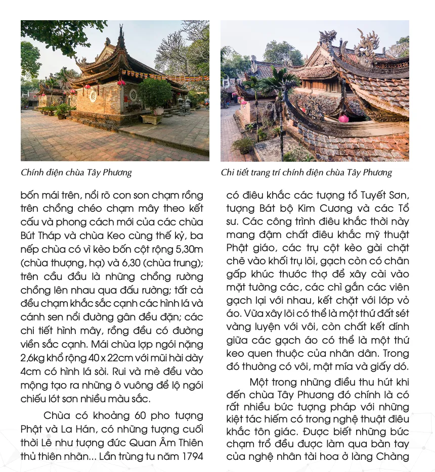 Chùa Tây Phương - Đệ nhất cổ tự giữa lòng Thủ đô