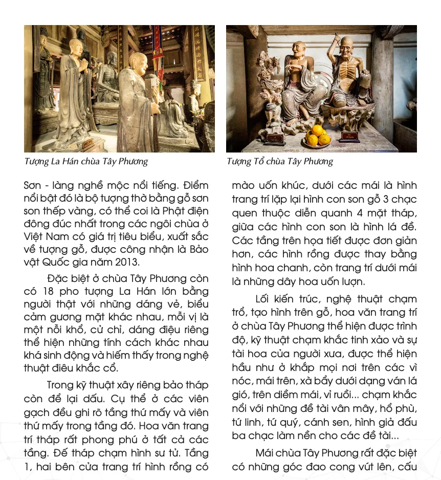 Chùa Tây Phương - Đệ nhất cổ tự giữa lòng Thủ đô