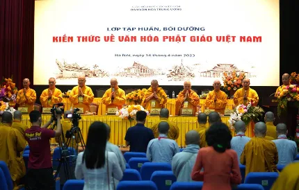 Ban Văn hóa T.Ư GHPGVN tổ chức tập huấn, bồi dưỡng kiến thức về văn hóa Phật giáo Việt Nam