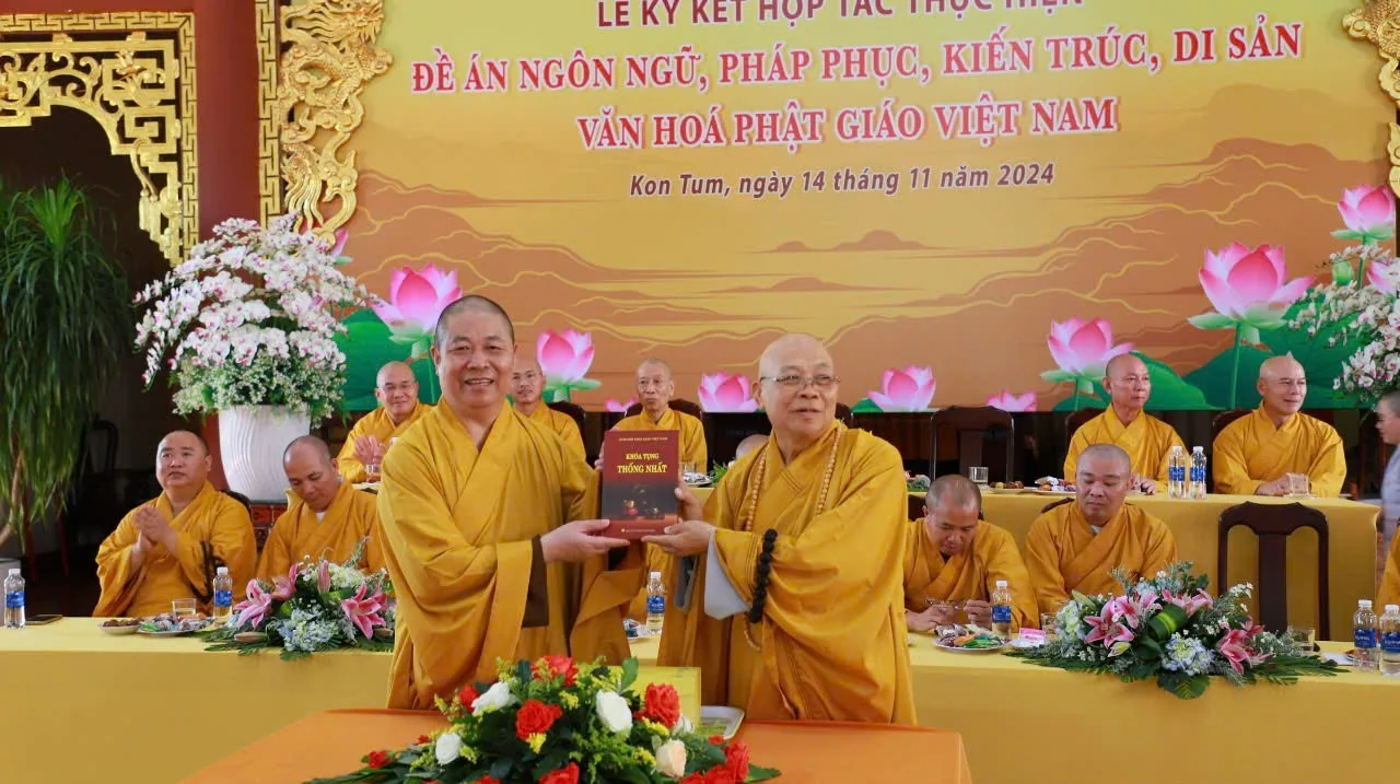 Ban văn hoá T.Ư ký kết hợp tác lan tỏa 4 đề án Văn hoá Phật giáo với các tỉnh thành Tây Nguyên-33
