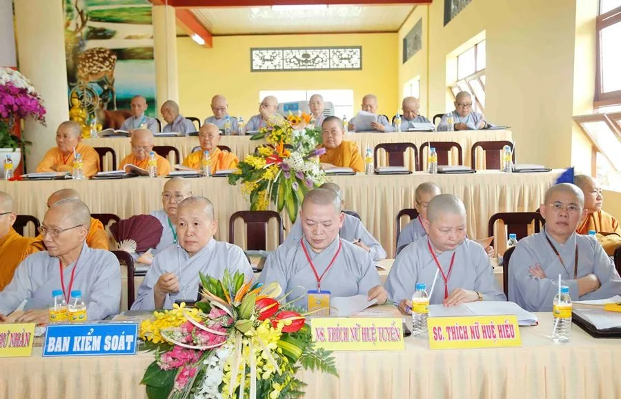 Buổi lễ được tổ chức tại tổ đình Từ Đàm lịch sử
