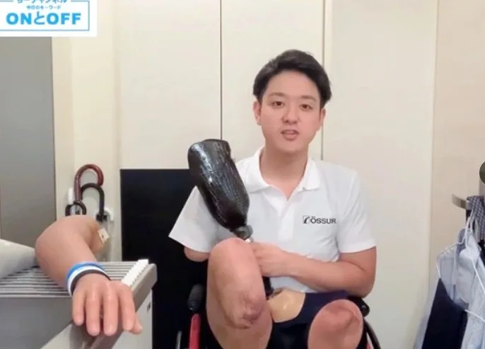 Hình ảnh truyền cảm hứng từ chàng trai Nhật Bản: ” Tàn nhưng không phế”-3
