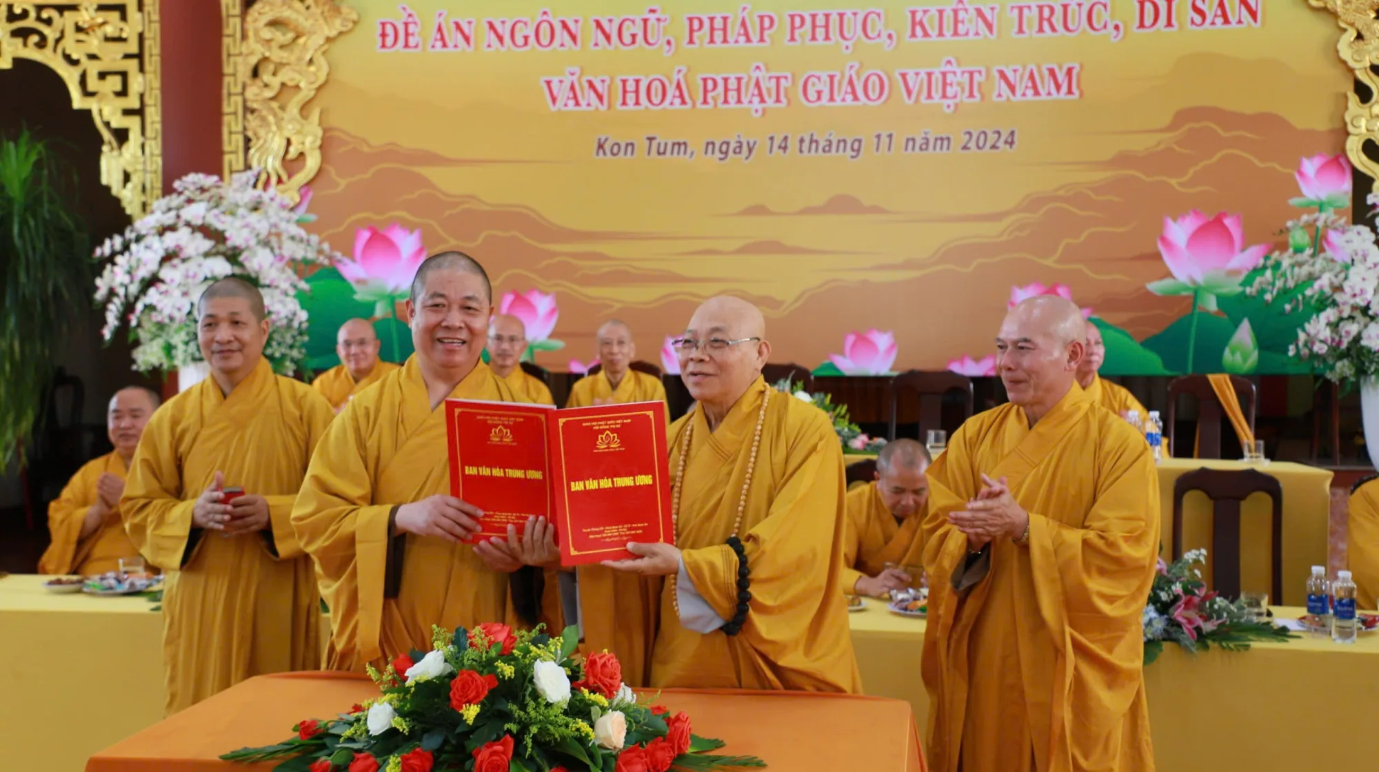 Ban văn hoá T.Ư ký kết hợp tác lan tỏa 4 đề án Văn hoá Phật giáo với các tỉnh thành Tây Nguyên-18