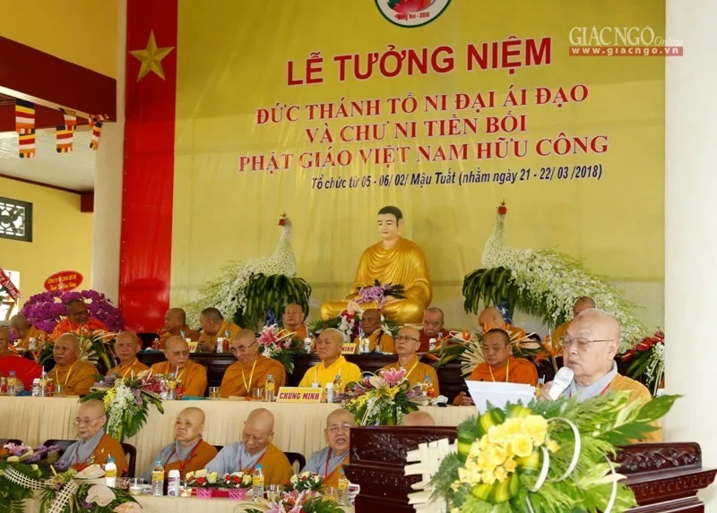 Và phần ban huấn từ của NT.Thích nữ Tịnh Nguyện