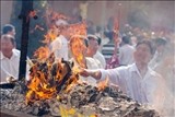 Giáo hội Phật giáo Việt Nam đề nghị bỏ tục đốt vàng mã