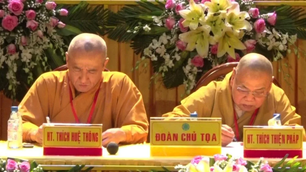 Suy cử HT. Thích Thiện Pháp đảm trách cương vị Trưởng ban Trị sự GHPGVN tỉnh Bình Phước