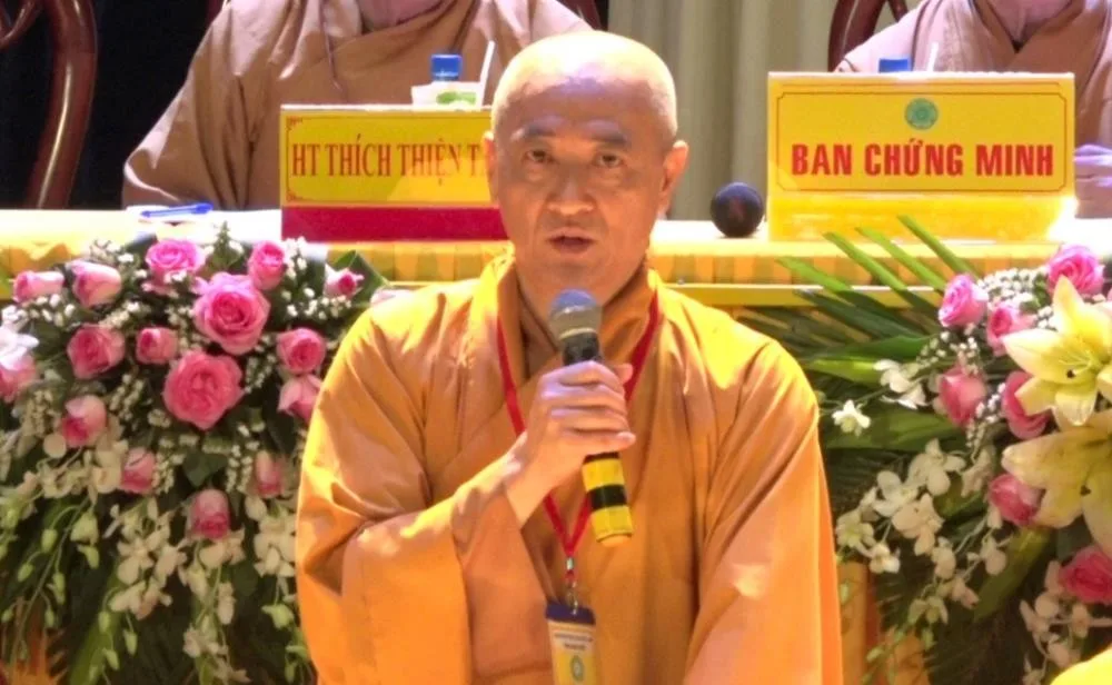 Suy cử HT. Thích Thiện Pháp đảm trách cương vị Trưởng ban Trị sự GHPGVN tỉnh Bình Phước