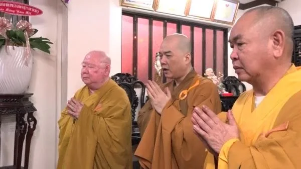 Hòa thượng Chủ tịch chúc tết Phật giáo Hoa tông
