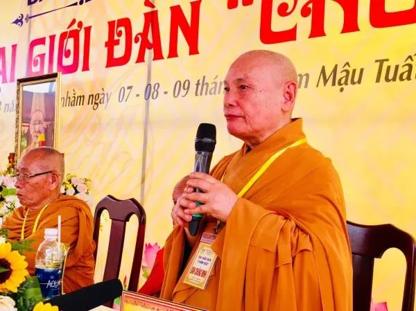 Hòa thượng Chủ tịch ban Đạo từ