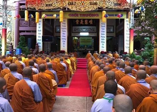 Đây là Đại giới đàn lần thứ 8 do Ban Trị sự GHPGVN tỉnh Long An tổ chức