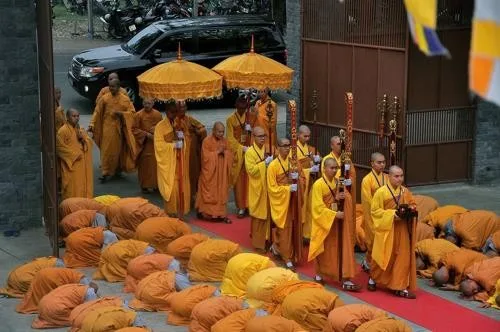 Long An: Hoà thượng Chủ tịch giáo giới tại Đại giới đàn Hoằng Đức