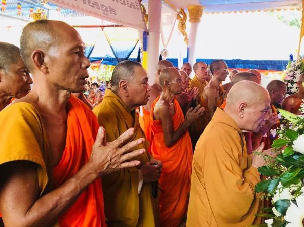 Vĩnh Long: Lễ Truy niệm Trưởng lão Hòa thượng Kim Sa Rinh