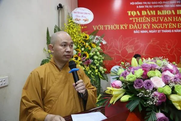 Bắc Ninh: Tọa đàm khoa học "Thiền sư Vạn Hạnh với thời kỳ đầu kỷ nguyên độc lập, tự chủ"