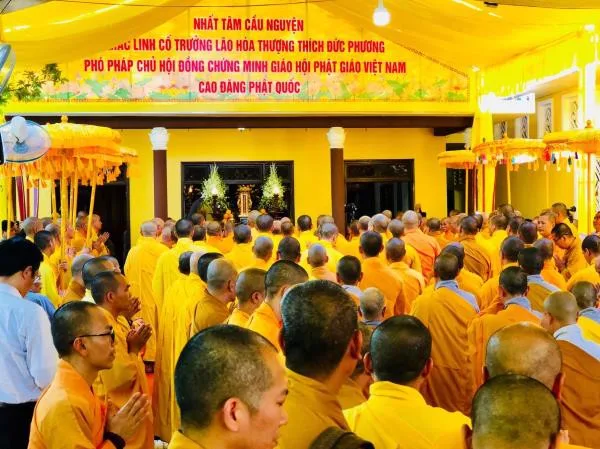 Thừa Thiên Huế: Lễ nhập kim quan Trưởng lão HT. Thích Đức Phương