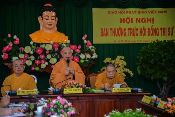 Hoà thượng Chủ tịch phát biểu khai mạc
