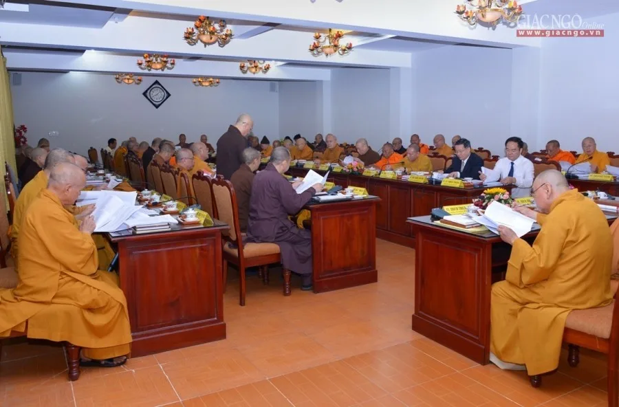 Quang cảnh Hội nghị Ban Thường trực HĐTS