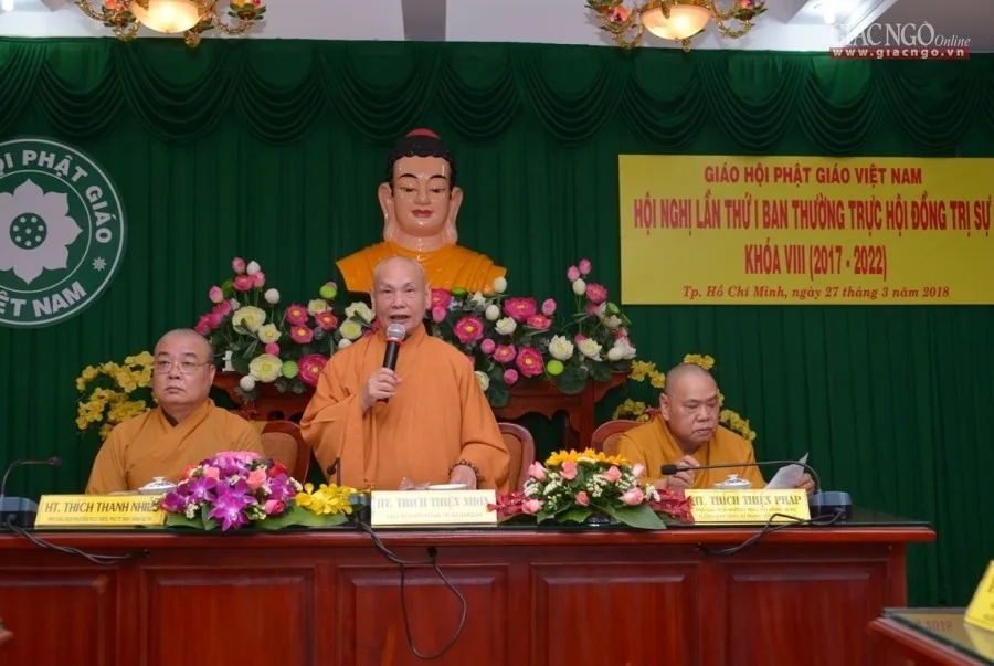 HT.Thích Thiện Nhơn phát biểu đúc kết