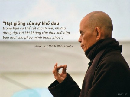 6 bài học về hạnh phúc đích thực từ Thiền sư Thích Nhất Hạnh