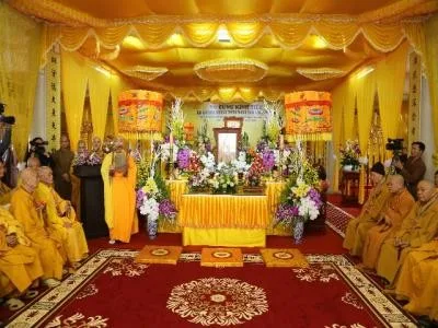 Lễ nhập kim quan Đại Lão Hòa thượng Thích Thanh Sam