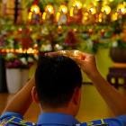 Cầu Trời, khẩn Phật