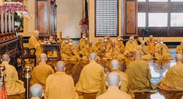 Hòa thượng Thích Minh Thông trùng tuyên giới luật