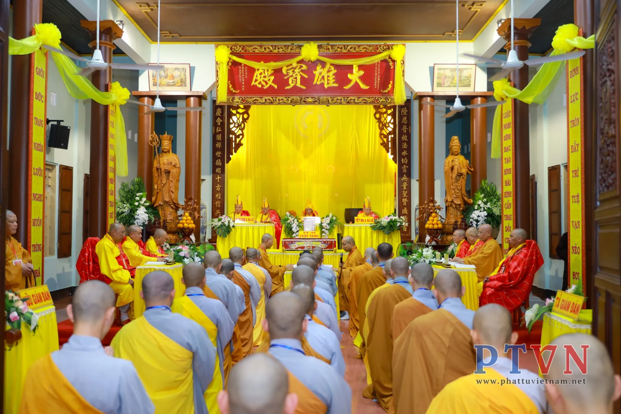 [Chùm ảnh] Truyền giới Tỳ kheo tại Đại Giới đàn Trí Độ-20