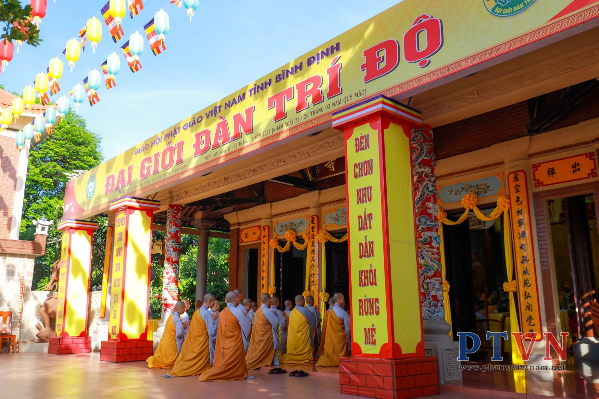[Chùm ảnh] Truyền giới Tỳ kheo tại Đại Giới đàn Trí Độ-34