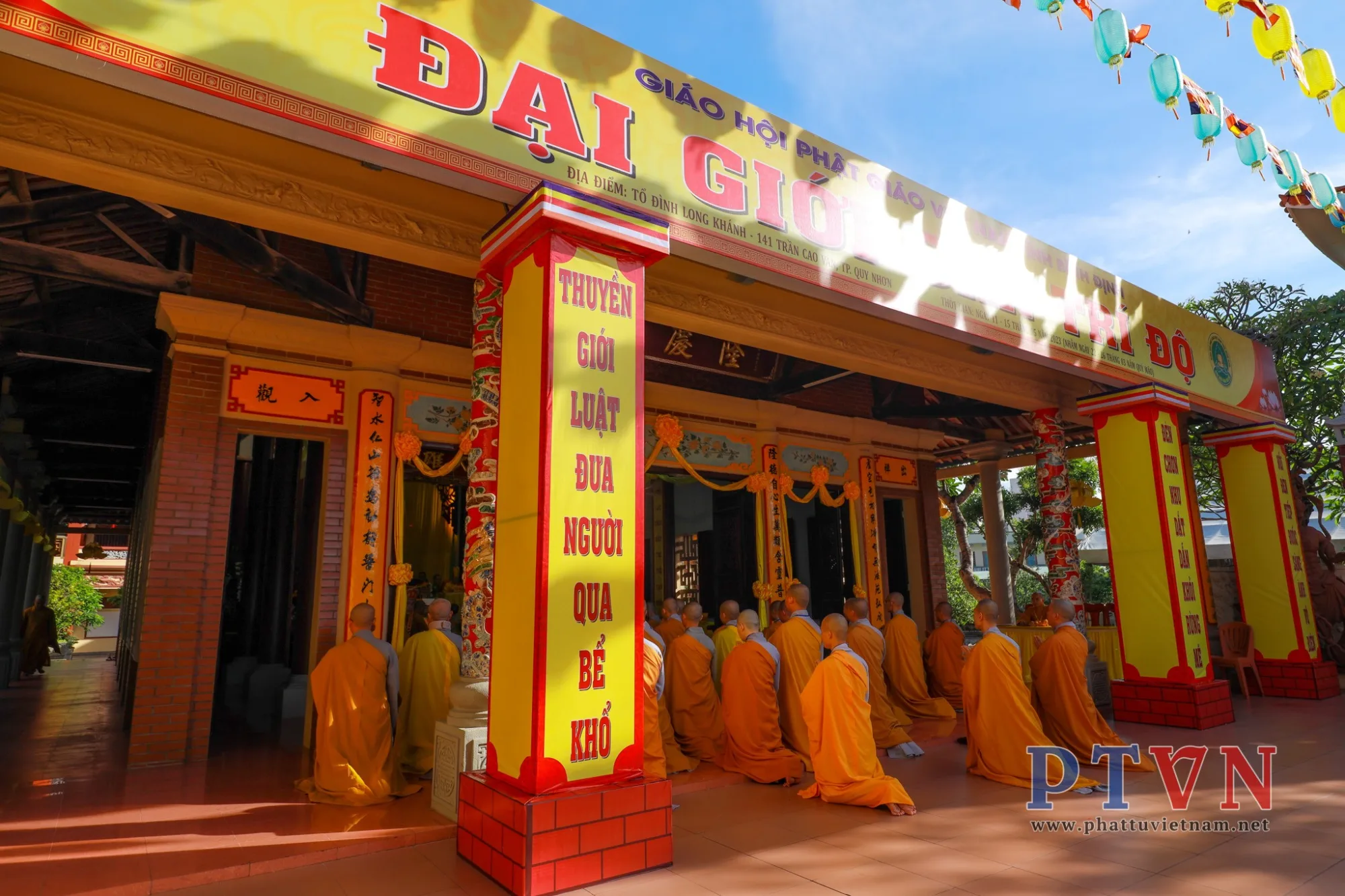 [Chùm ảnh] Truyền giới Tỳ kheo tại Đại Giới đàn Trí Độ-36
