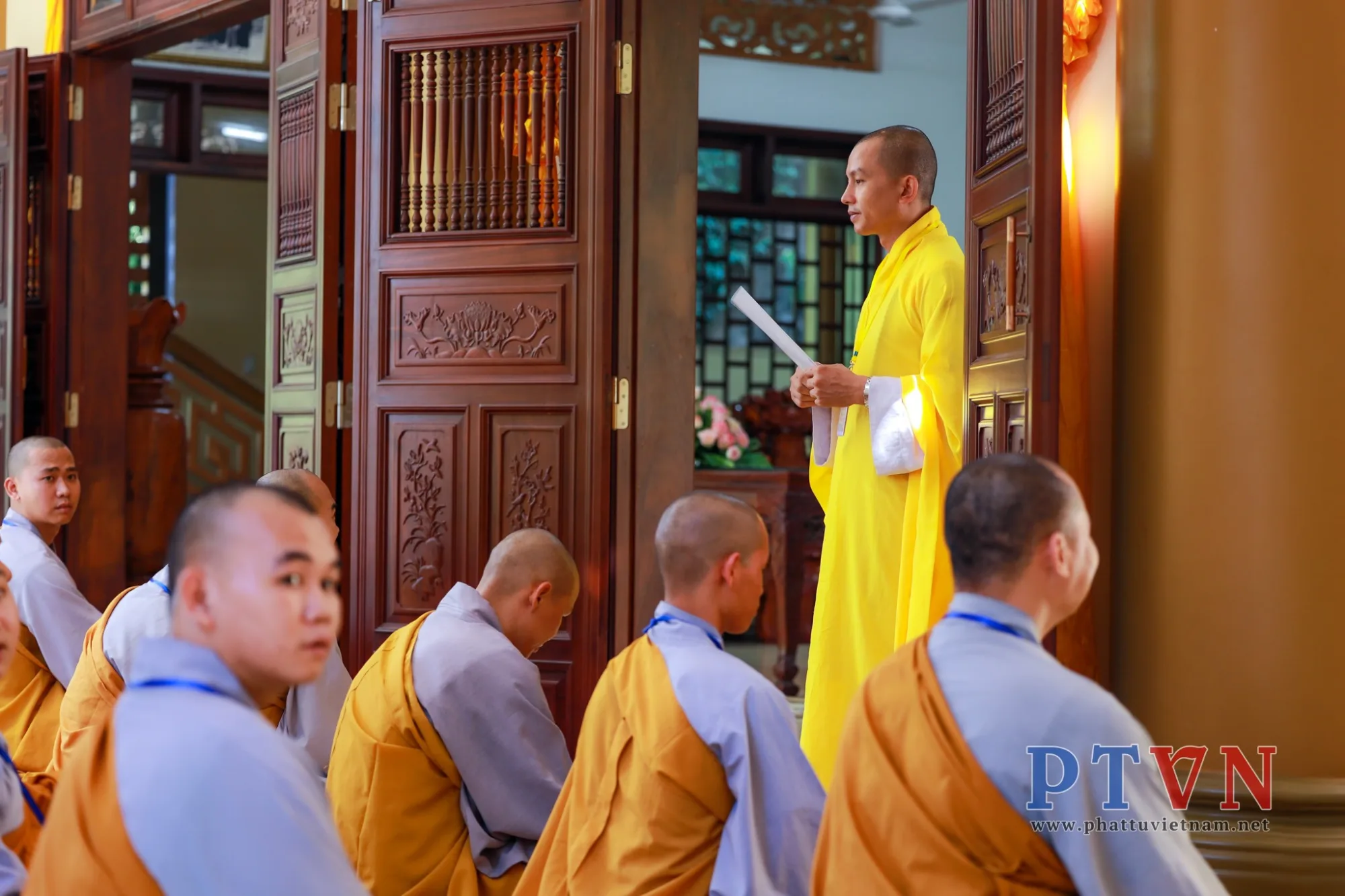 [Chùm ảnh] Truyền giới Tỳ kheo tại Đại Giới đàn Trí Độ-38