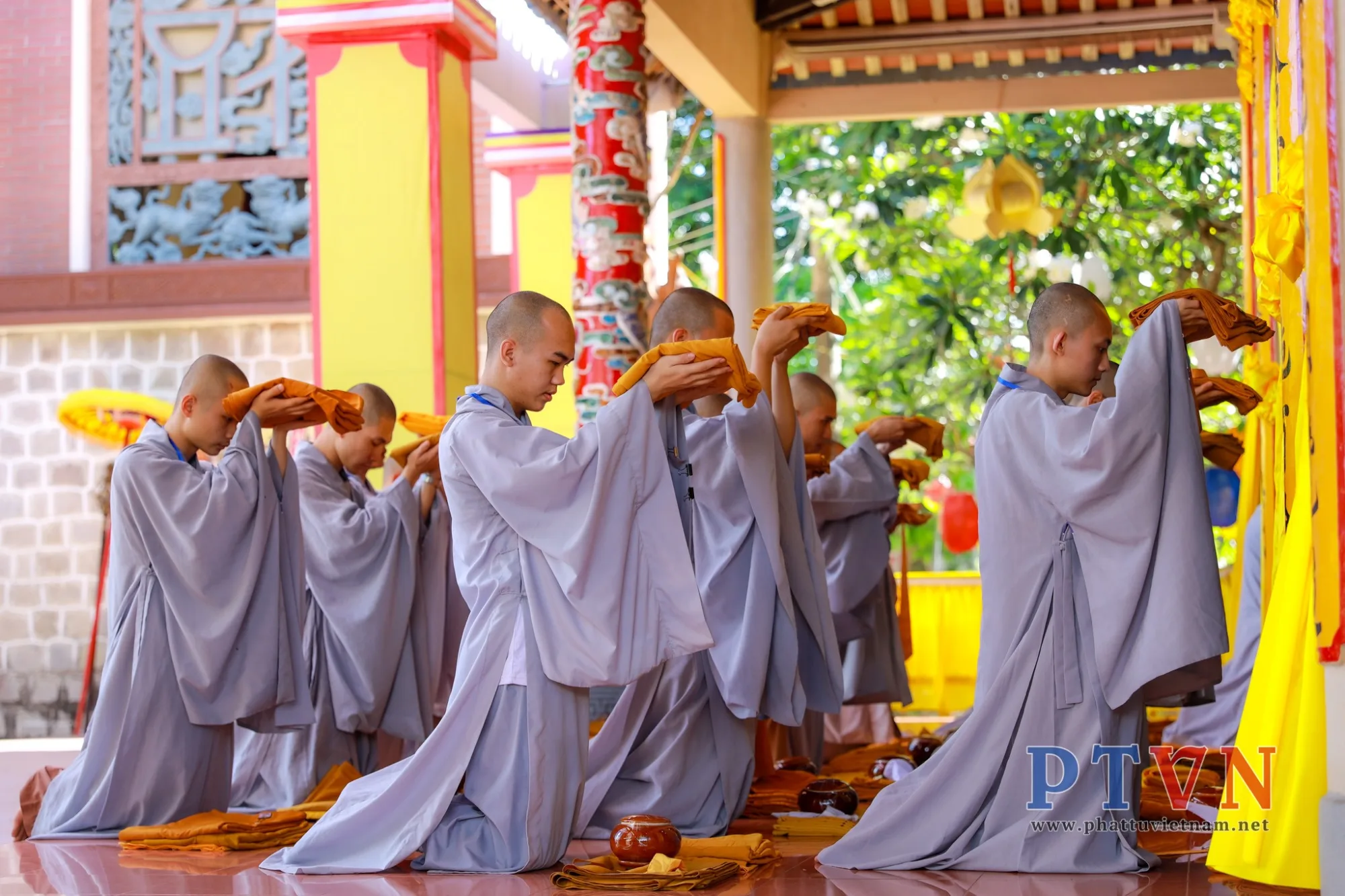 [Chùm ảnh] Truyền giới Tỳ kheo tại Đại Giới đàn Trí Độ-46