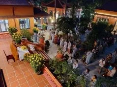 TP.HCM: Trang nghiêm lễ cầu an đầu năm 2023 tại chùa An Hòa