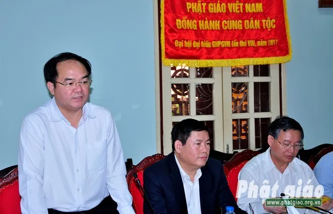 Ông Vũ Chiến Thắng phát biểu