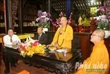 Đoàn Bộ Lễ nghi và Tôn giáo Vương quốc Campuchia thăm Bình Dương