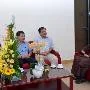 TP.HCM: Công an Q.3 và chính quyền P.6 thăm Báo Giác Ngộ