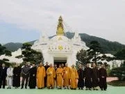Ban Văn hoá Trung ương GHPGVN khảo sát Kiến trúc Văn hoá Phật giáo tại tỉnh Vĩnh Phúc và Bắc Giang