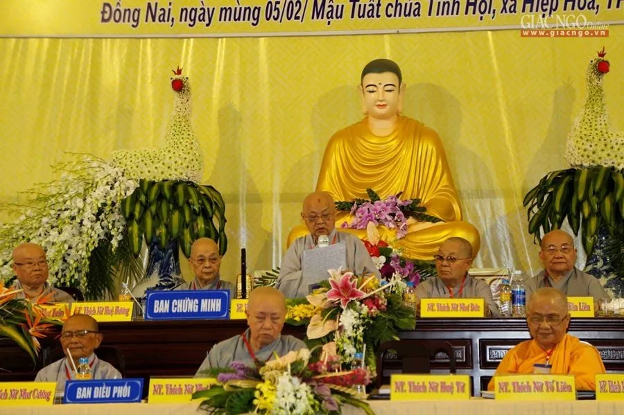 NT.TN Tịnh Nguyện phát biểu đúc kết buổi tọa đàm