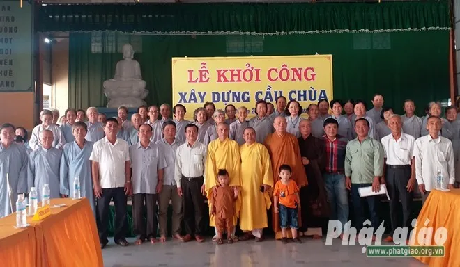 Đồng Tháp: Khởi công dựng cầu chùa Thiên Phước