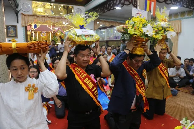 Lễ dâng y Kathina tại chùa Phổ Minh (Q.Gò Vấp)-1