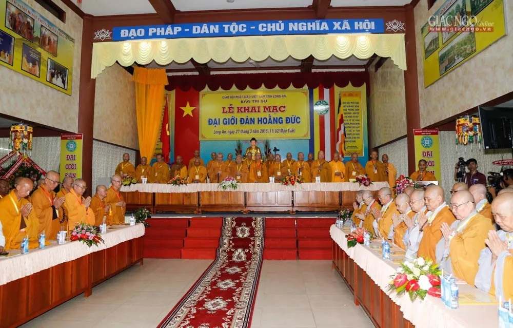 Khai mạc Đại giới đàn Hoằng Đức