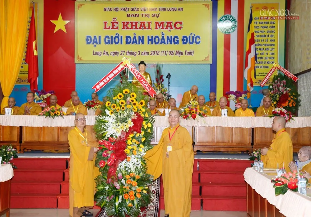 Long An: Khai mạc Đại giới đàn Hoằng Đức