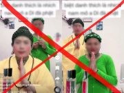 Hóa trang thành Đức Phật livestream bán hàng trên TikTok, bị xử lý ra sao?