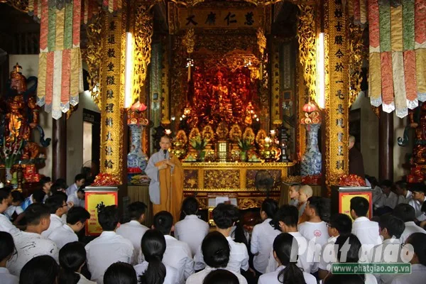 Hà Nội: Lễ cầu nguyện mùa thi năm 2018 tại chùa Tăng Phúc
