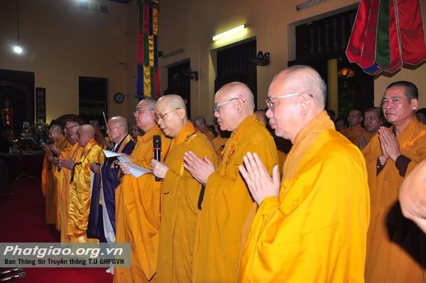 Tưởng niệm Chủ tịch nước Trần Đại Quang tại trụ sở T.Ư GHPGVN