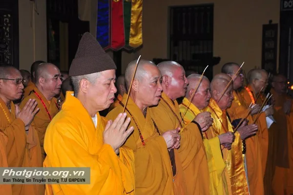 Tưởng niệm Chủ tịch nước Trần Đại Quang tại trụ sở T.Ư GHPGVN