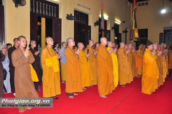 Tưởng niệm Chủ tịch nước Trần Đại Quang tại trụ sở T.Ư GHPGVN