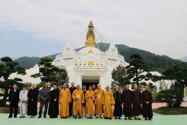 Ban Văn hoá Trung ương GHPGVN khảo sát Kiến trúc Văn hoá Phật giáo tại tỉnh Vĩnh Phúc và Bắc Giang-0