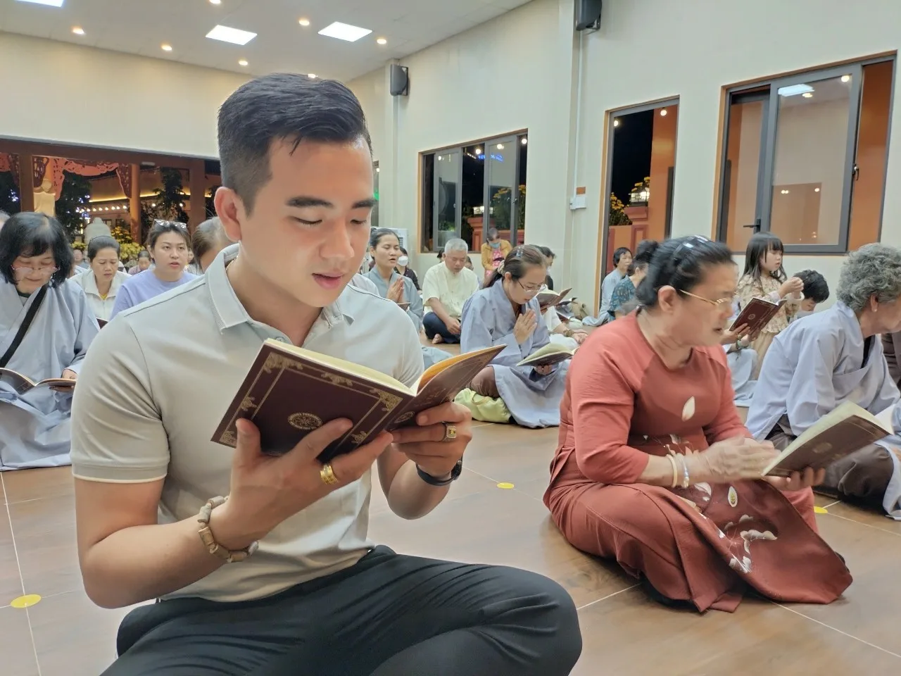 TP.HCM: Trang nghiêm lễ cầu an đầu năm 2023 tại chùa An Hòa-7