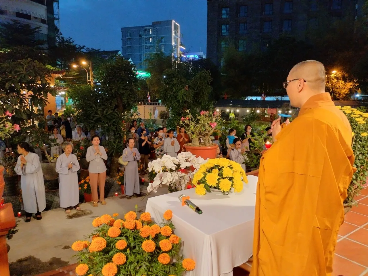 TP.HCM: Trang nghiêm lễ cầu an đầu năm 2023 tại chùa An Hòa-3