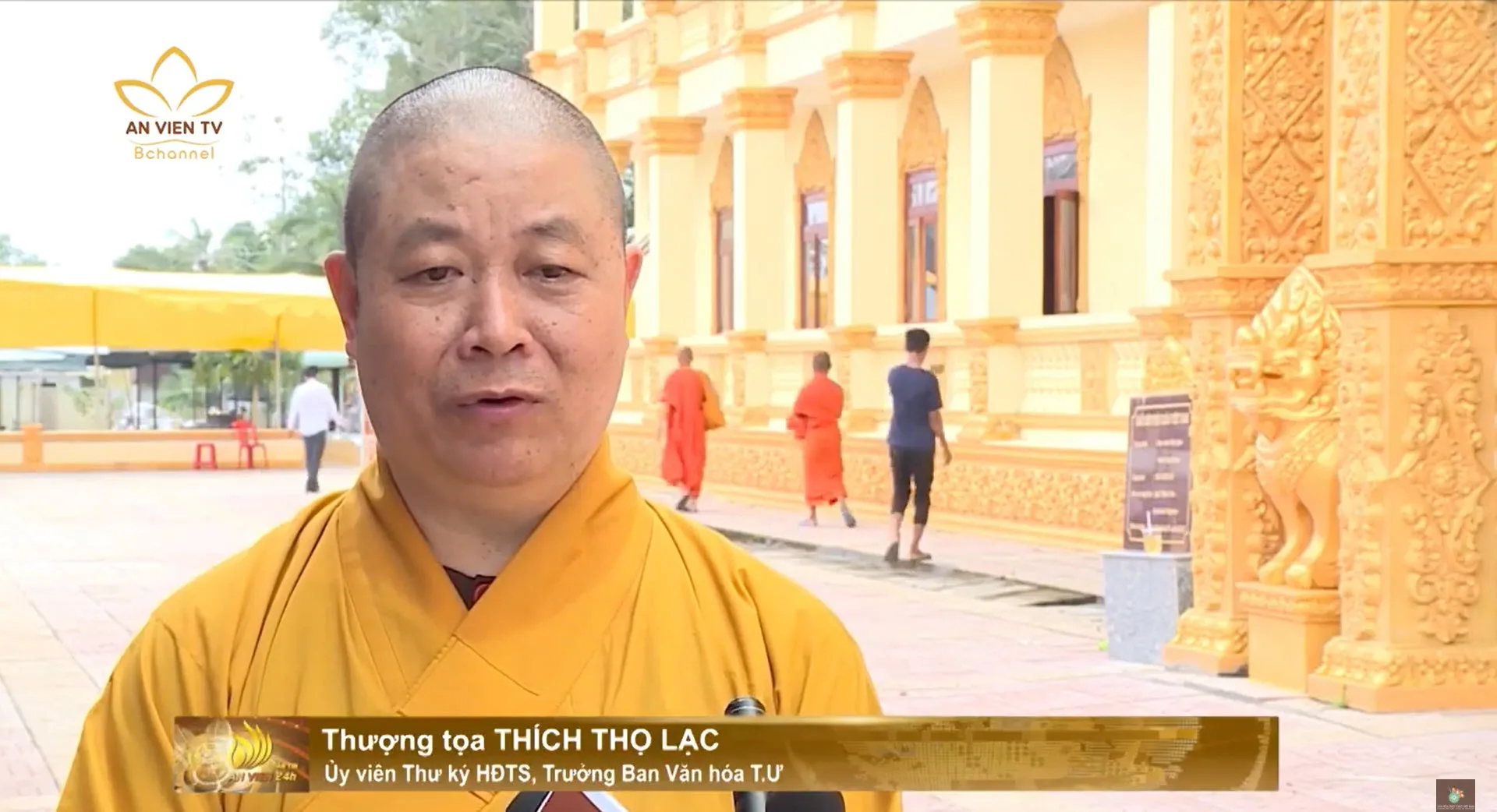 Triển khai đề án "Pháp phục Phật giáo Việt nam - Thống nhất trong đa dạng" tại lễ dâng y Kathina, Học viện Phật giáo Nam tông Khmer (quận Ô Môn, TP. Cần Thơ)